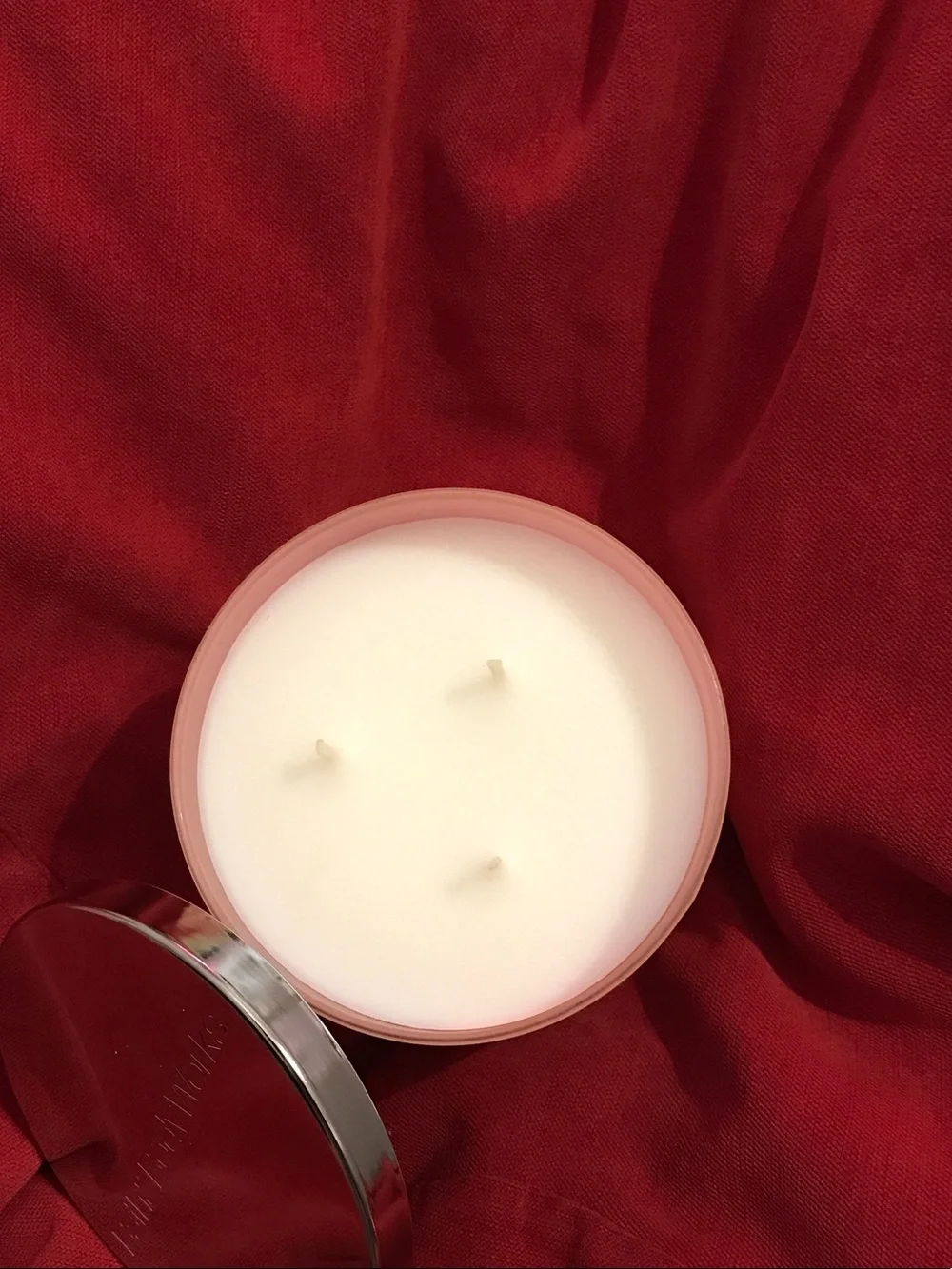 White Barn Champagne Toast Scented Candle - Blush Pink